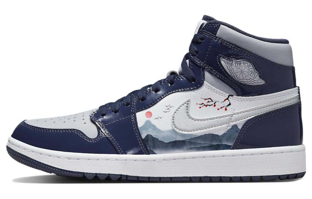 

Jordan Air Jordan 1 Vintage Баскетбольные кроссовки унисекс, Blue