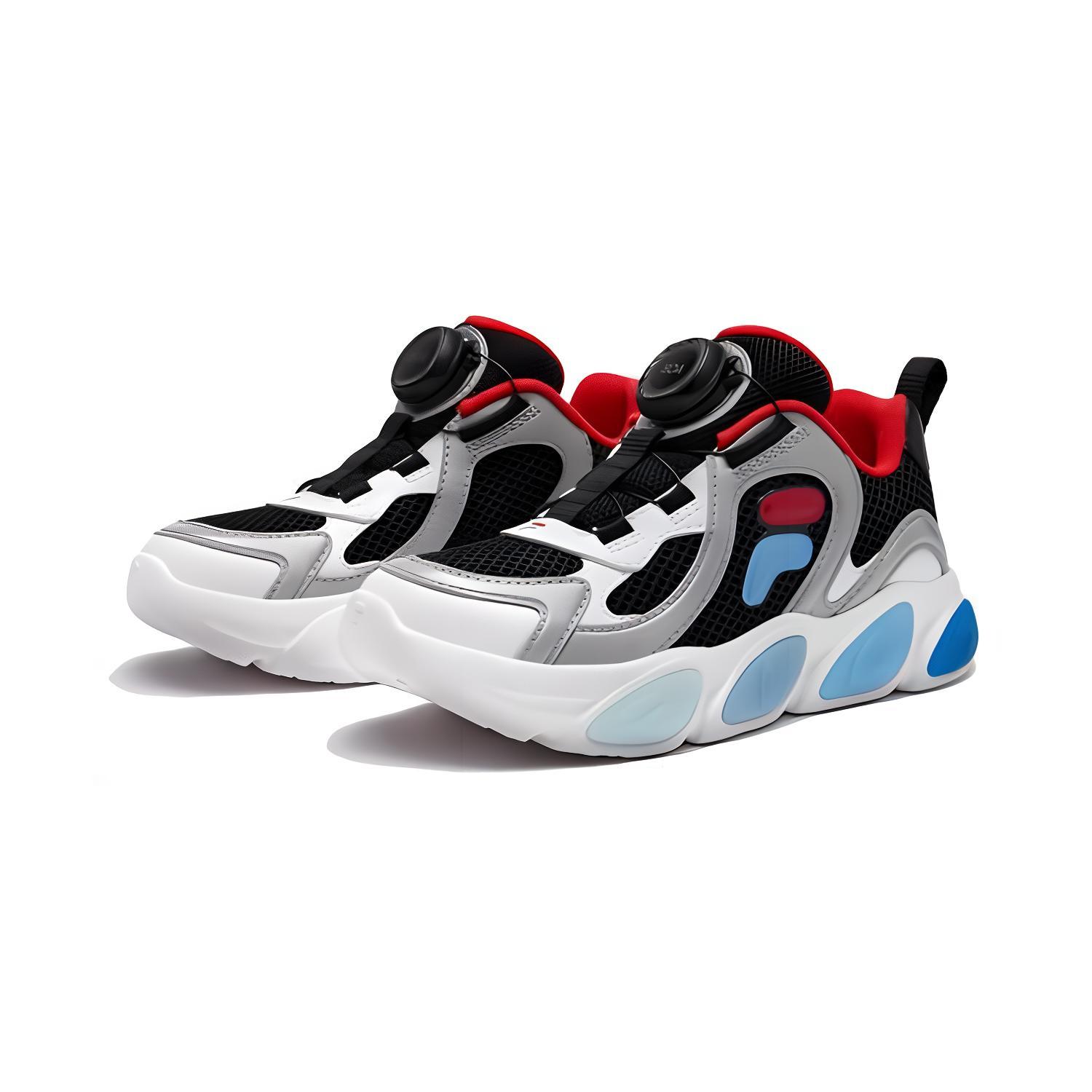 FILA KIDS BOA Low Top детские тренировочные туфли black gray для детей 3-7 лет — фото 4