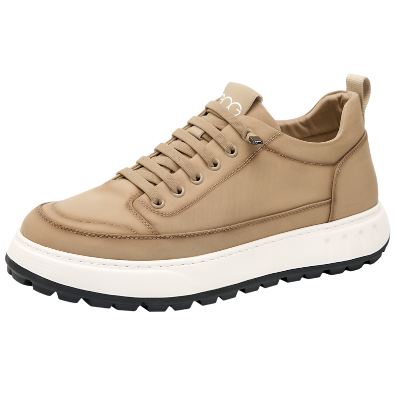 

Износостойкие и легкие мужские кэжуал лоу-топы Low Top Casual Shoes GOG, априкот, Height-Increasing 6cm