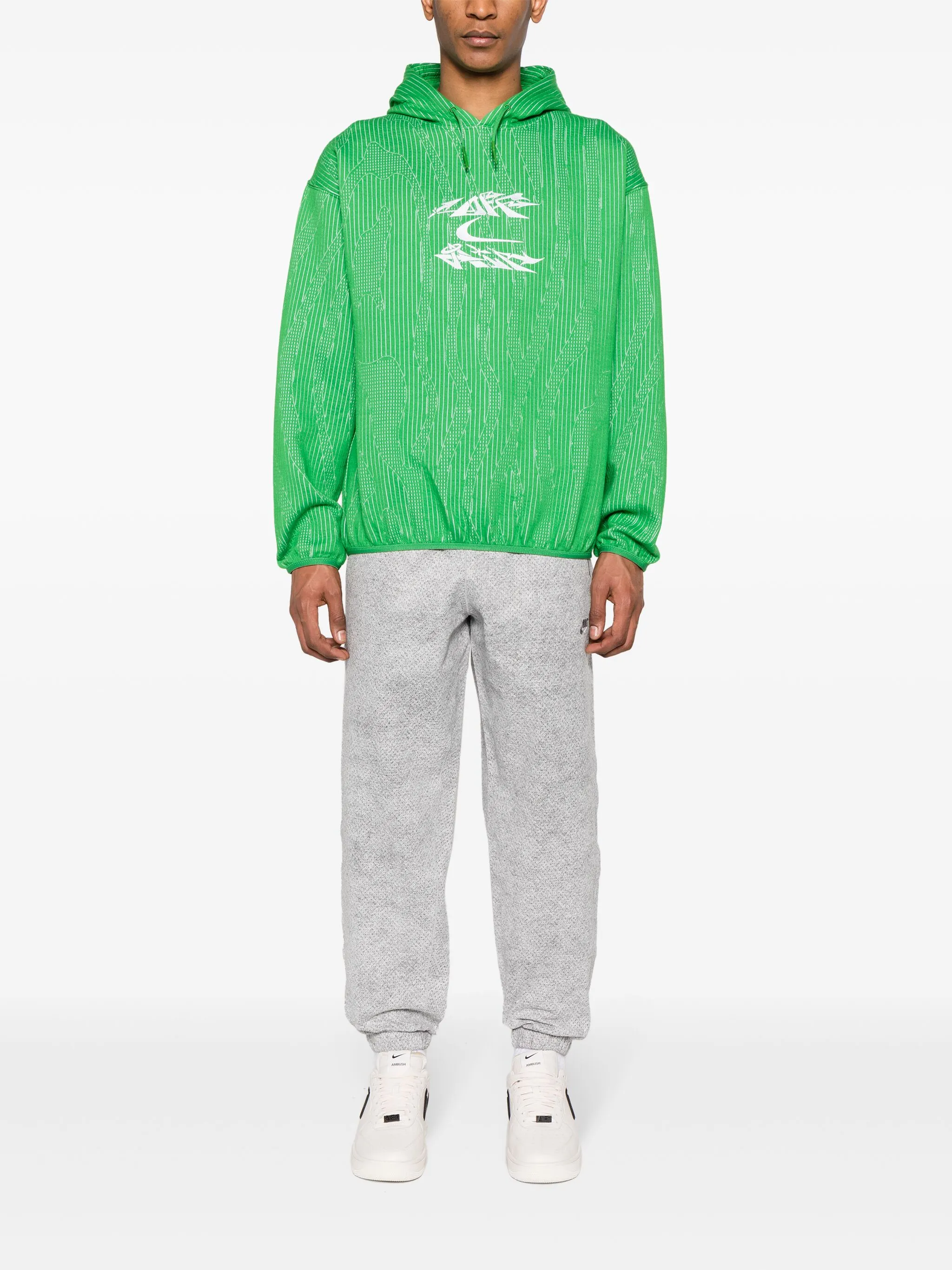 Худи Engineered из коллаборации с Off-White Nike, зеленый — фото 2
