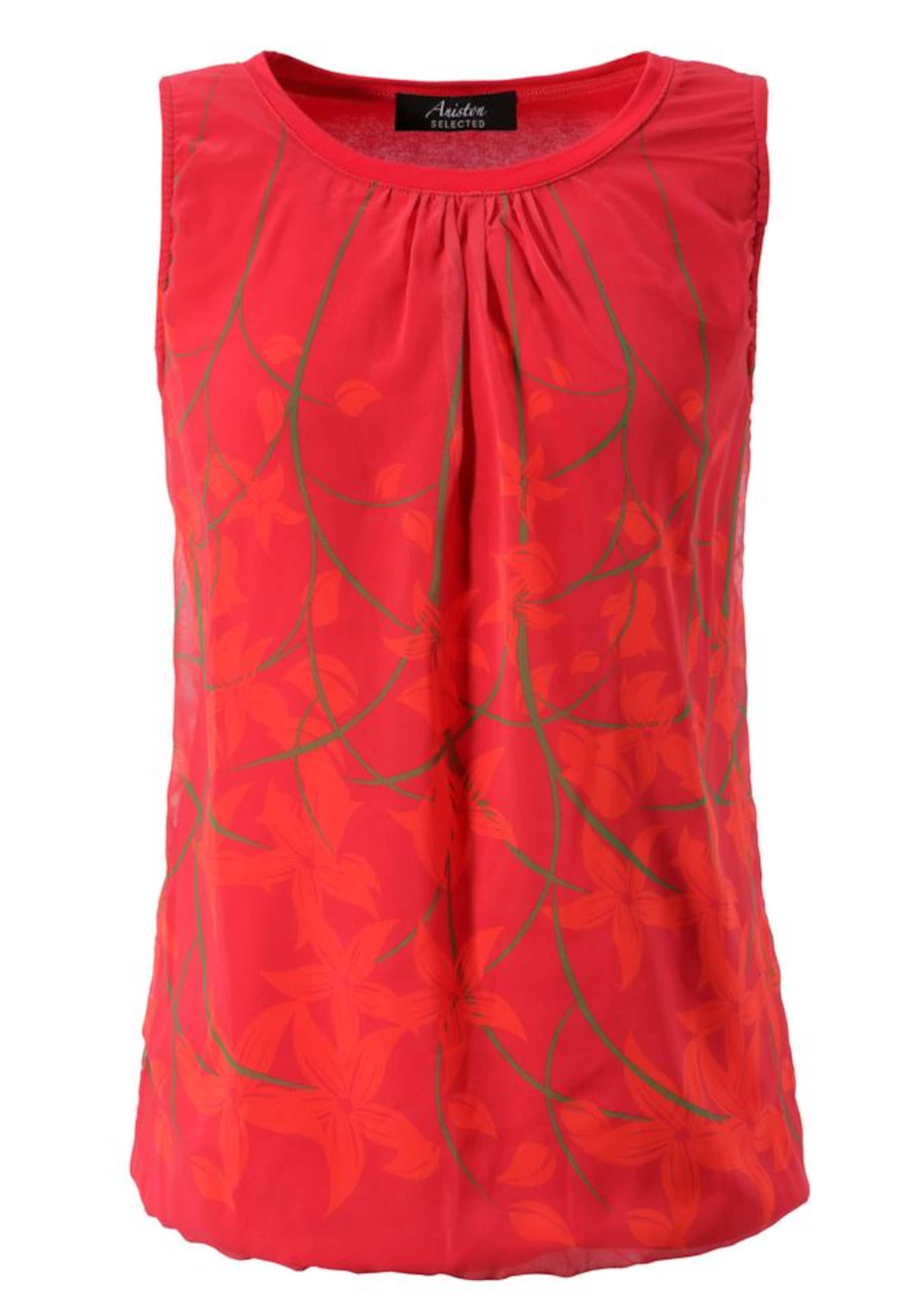 

Aniston SELECTED Блузка в красном цвете