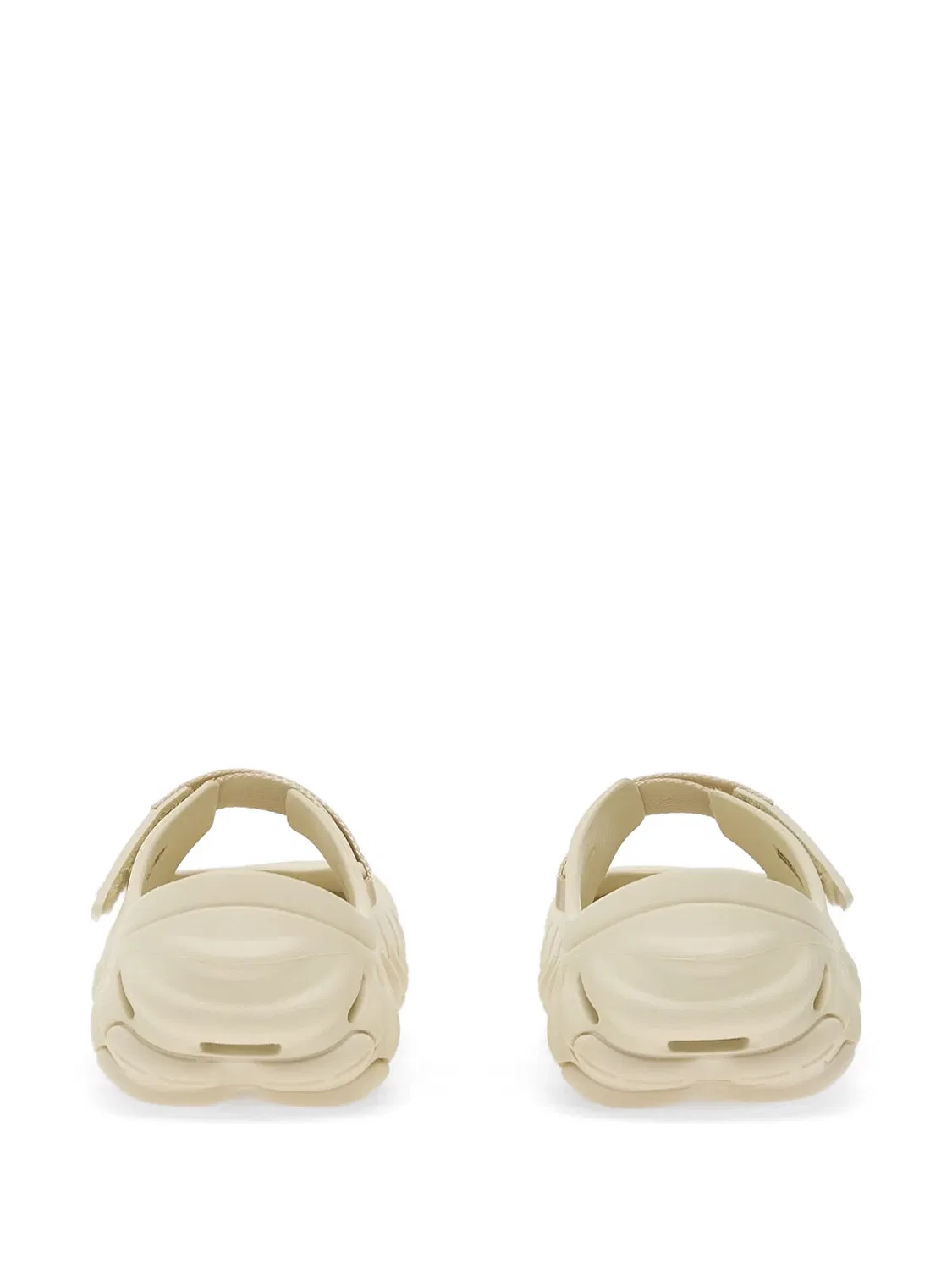Слипоны Echo на липучках с перфорацией Crocs, белый — фото 3