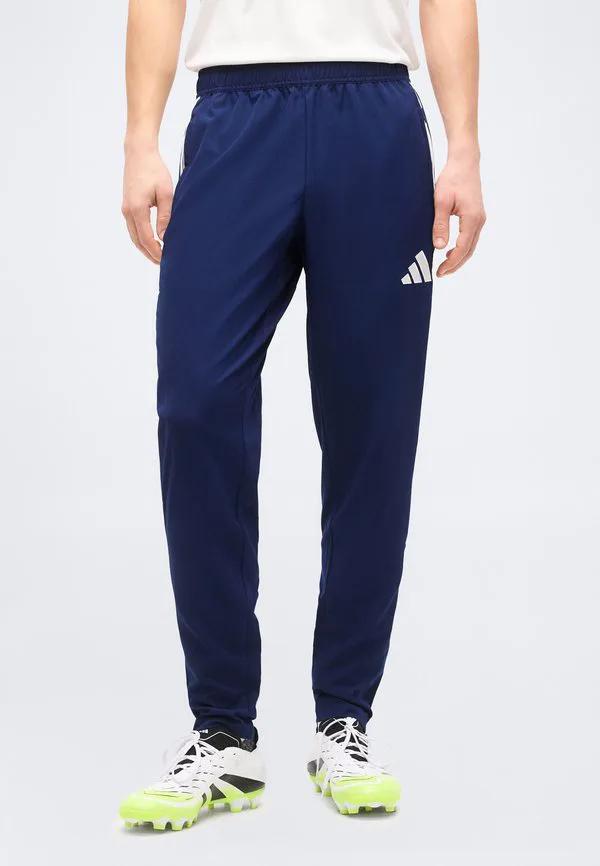 Брюки для презентации лиги tiro26, спортивные штаны Adidas Performance, Team Navy Blue/White