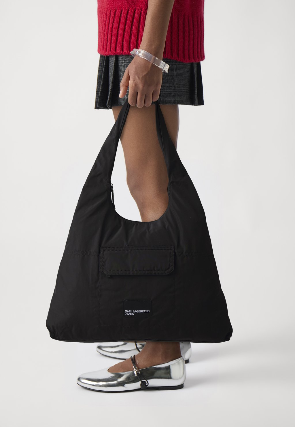 

Сумка-тоут UTILITY SHOPPER Karl Lagerfeld Jeans, черный
