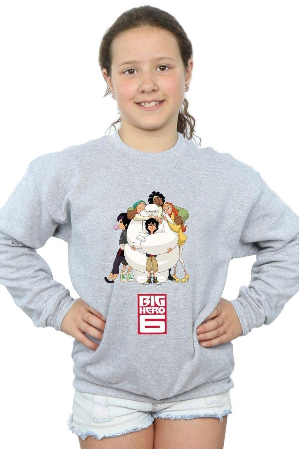 

Толстовка Baymax Hug Big Hero 6, серый