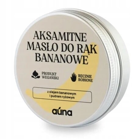 

AUNA VELVET МАСЛО ДЛЯ РУК БАНАНОВОЕ МАСЛО 60МЛ Auna Vegan