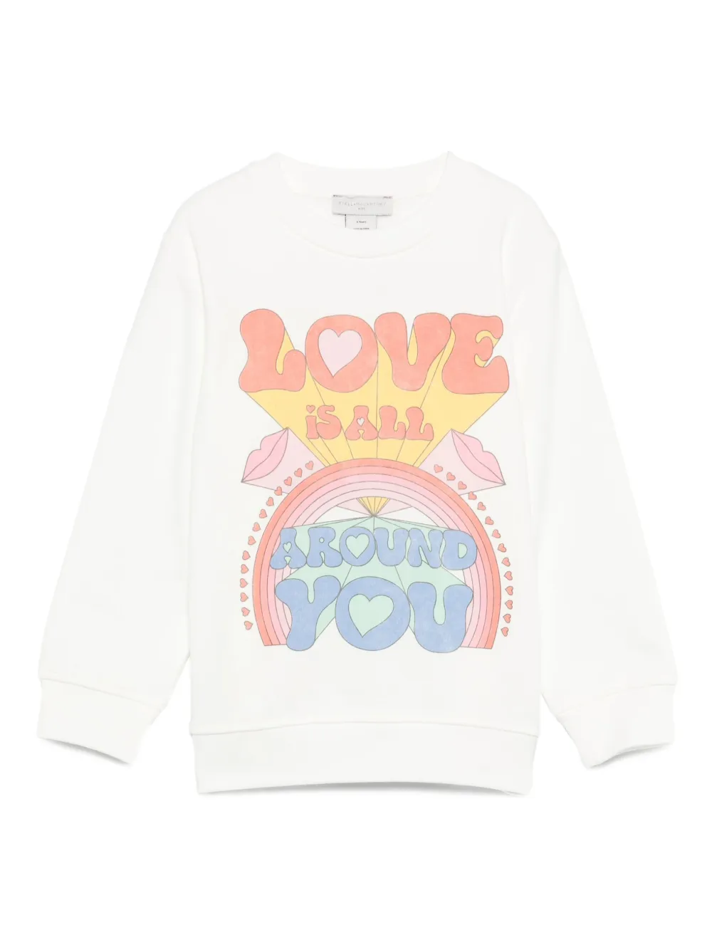 

Толстовка с принтом Stella McCartney Kids, белый