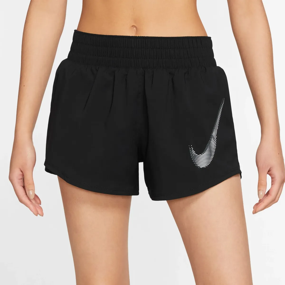 

Шорты для бега Nike "DRI-FIT ONE SWOOSH ЖЕНСКИЕ БЕГОВЫЕ ШОРТЫ СО СРЕДНЕЙ ПОСАДКОЙ", черный