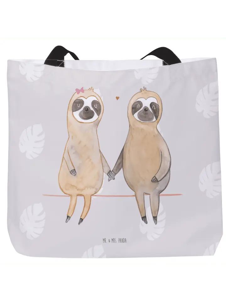 

Шоппер Mr. & Mrs. Panda, серый пастельный