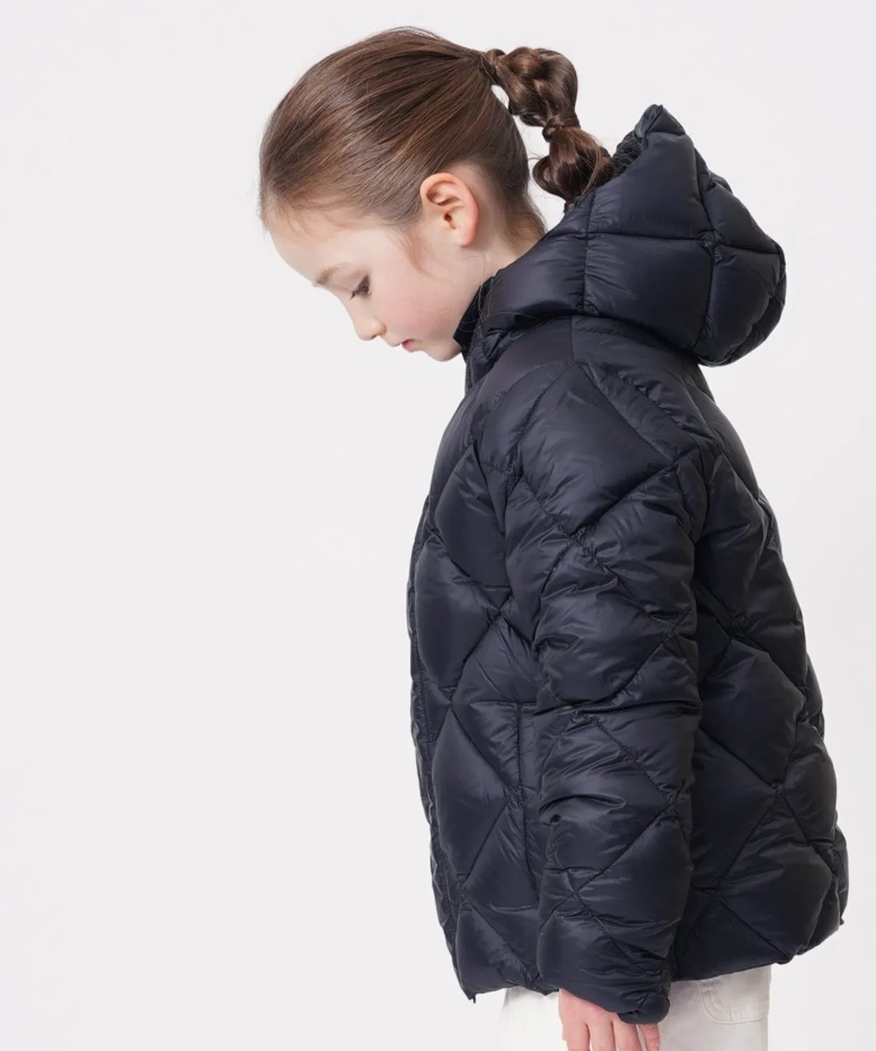 Детская куртка-даун-худи TAION City Down Hoodie, черная