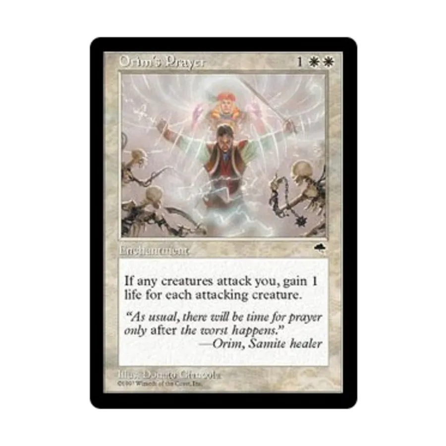 

CCG Молитва Орима (U), MTG - Tempest