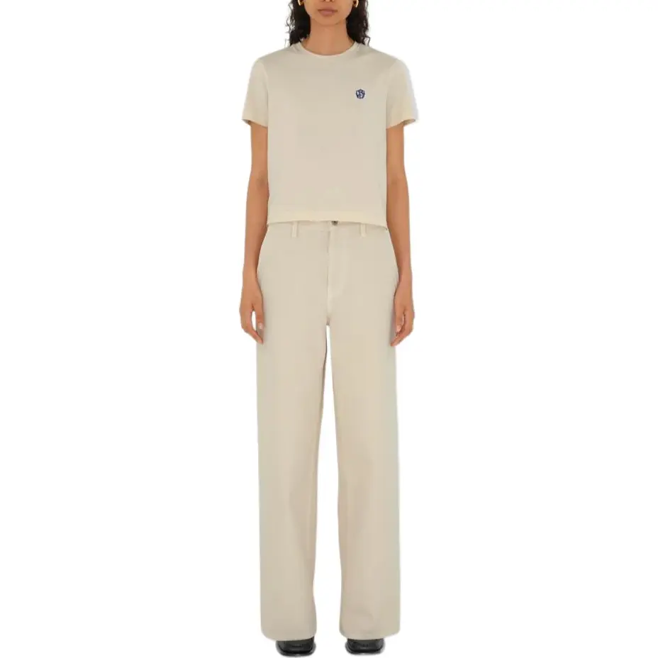 Футболка Burberry Boxy Cotton, Tundra — фото 3