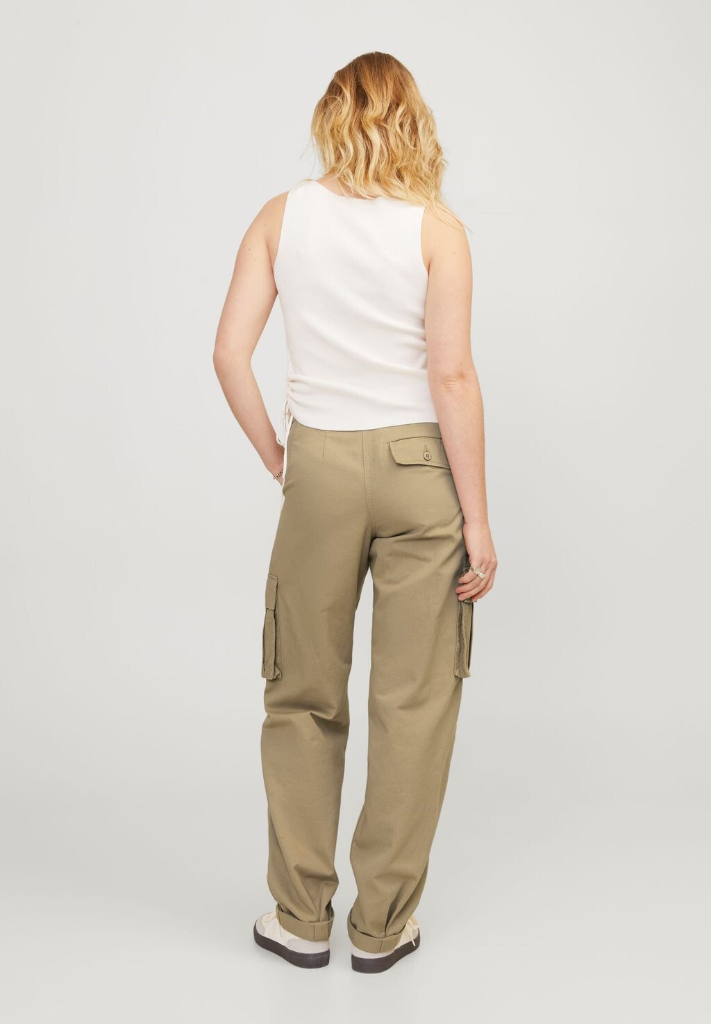 

Брюки карго JXMADDY BALLOON ANKLE PANT JJXX, бежевый