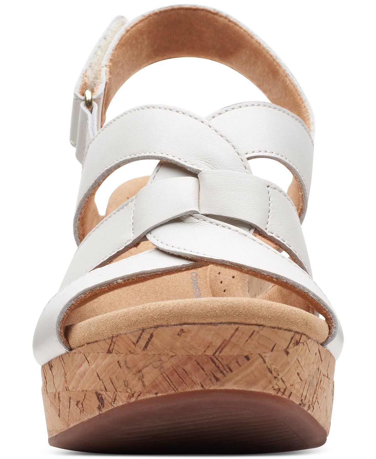 Женская коллекция Giselle Beach Босоножки на танкетке с пяткой на пятке Clarks — фото 4