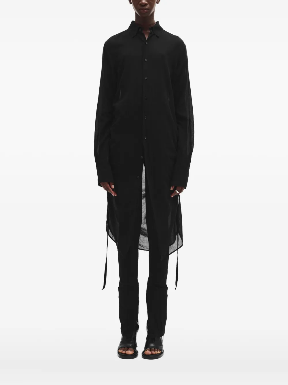 

Рубашка Sandrina повышенной комфортности Ann Demeulemeester, черный