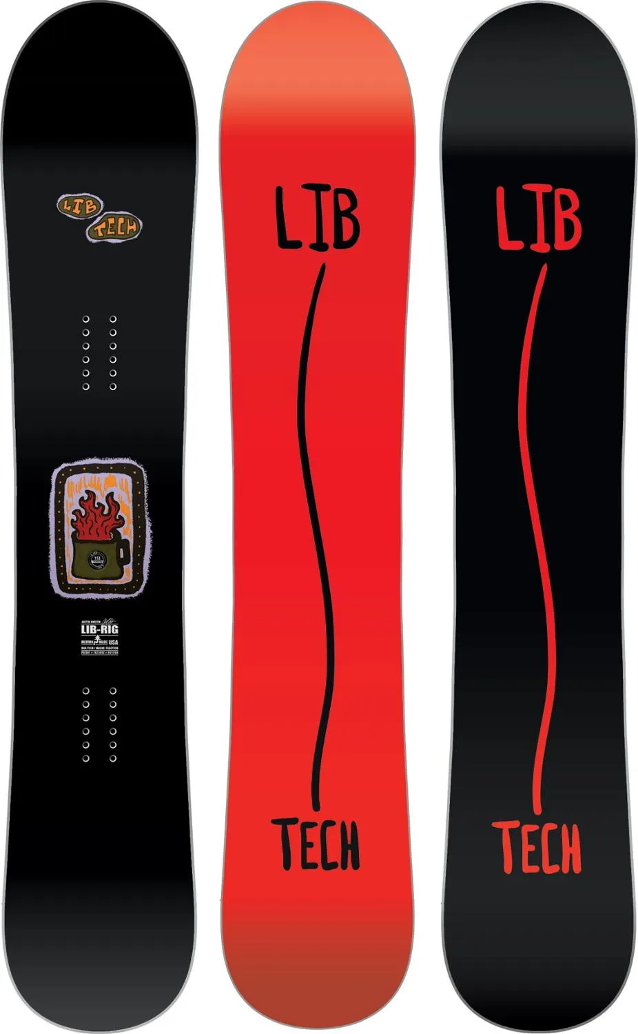 

Лыжи Lib Rig Snowboard - 2024/2025 Lib Tech, None
