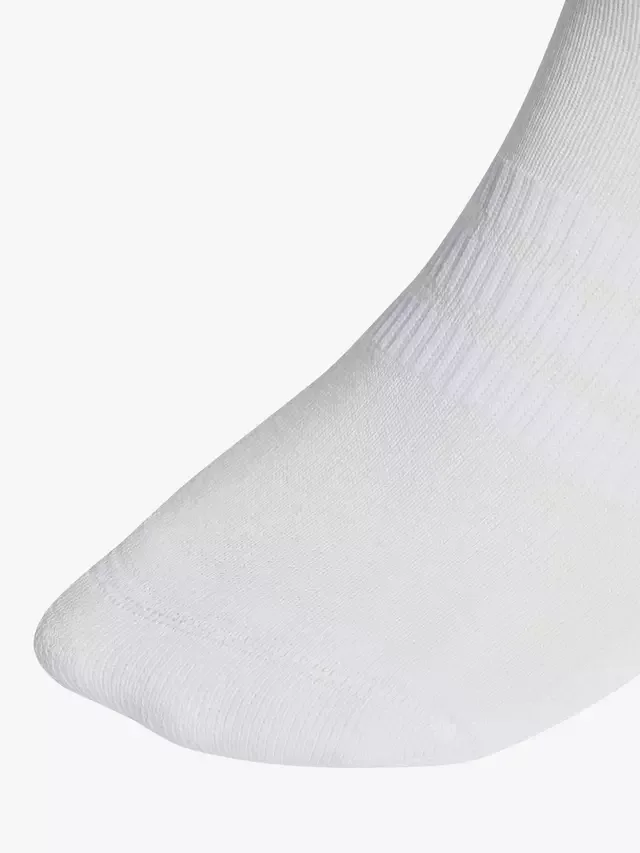 Мягкие короткие носки Essential, упаковка из 6 штук, белые adidas — фото 2