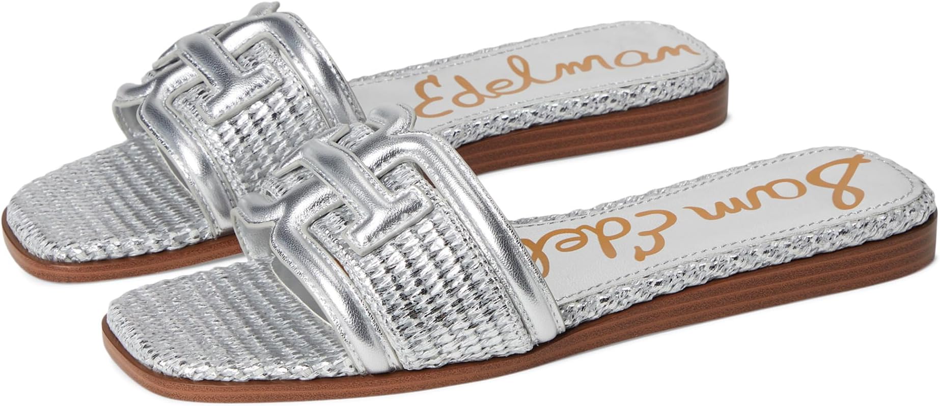 Сандалии Sam Edelman Irina, цвет Silver Raffia