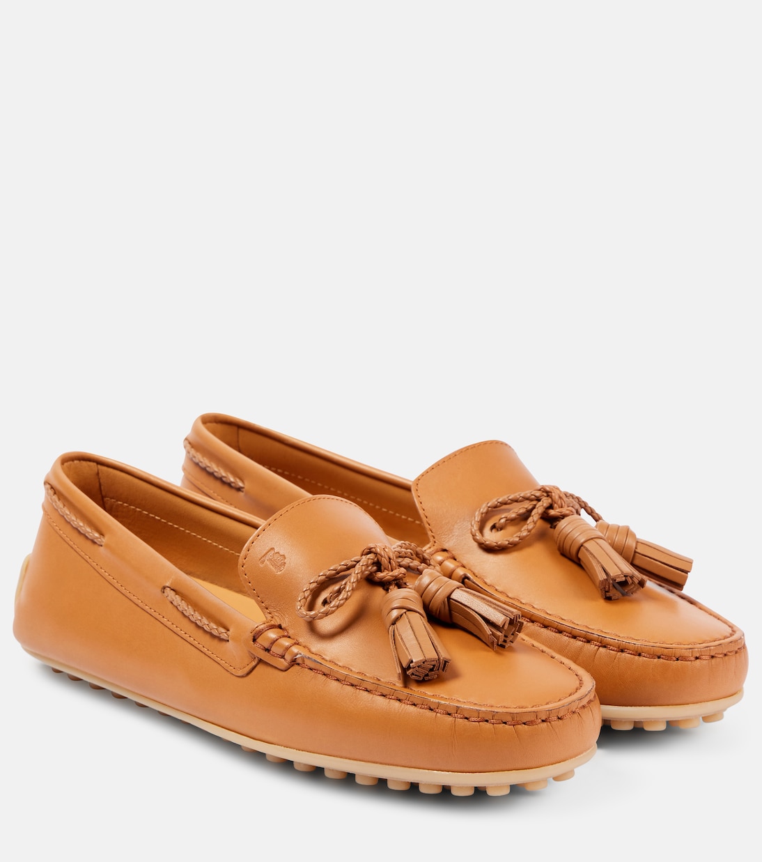 Кожаные мокасины Tod's, Kenia Scuro