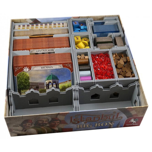 

Коробка для хранения настольных игр Folded Space: Istanbul And Istanbul Big Box Insert V2 Folded Space