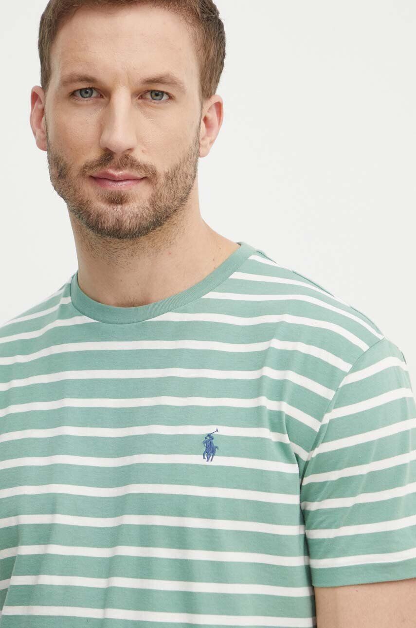 

Хлопковая футболка Polo Ralph Lauren, зеленый