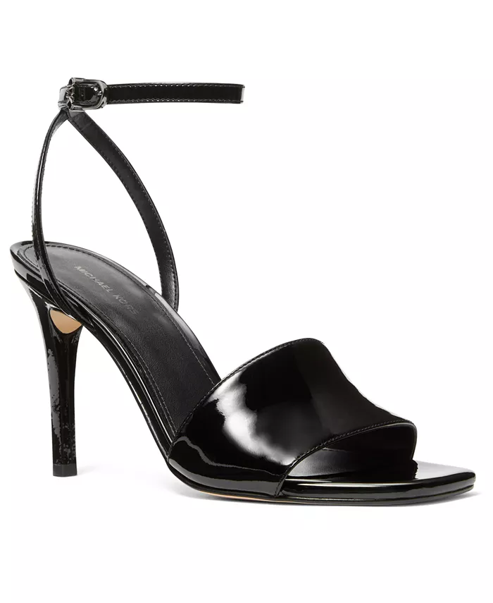 Женские босоножки на каблуке Michael Kors Elyse Michael Kors, серебро