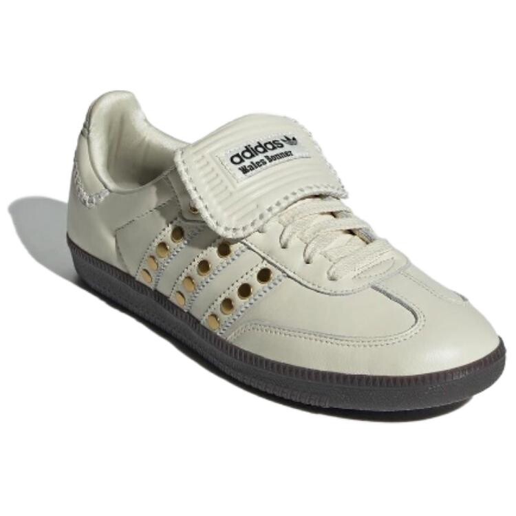 Мужские кроссовки для скейтбординга adidas originals Samba Series, White/Gold — фото 4