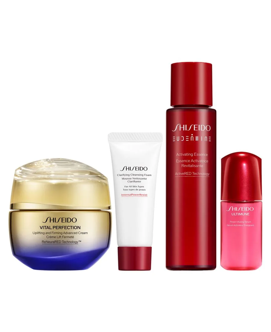 Shiseido Подарочный набор из 4 средств для укрепления и коррекции кожи лица — фото 3
