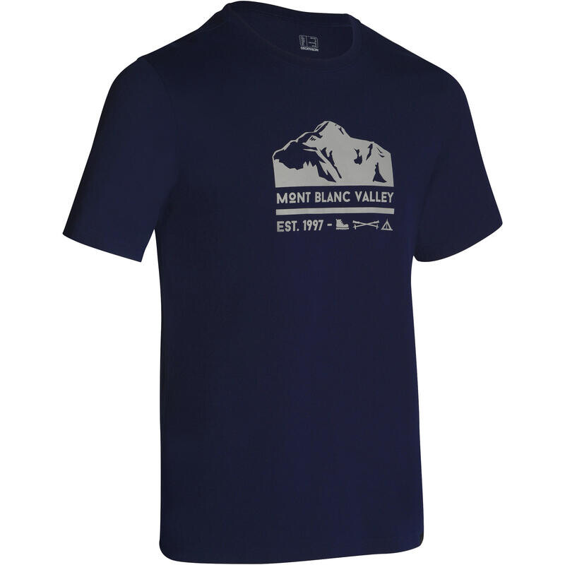 

Рубашка Quechua, цвет stahlblau/grau