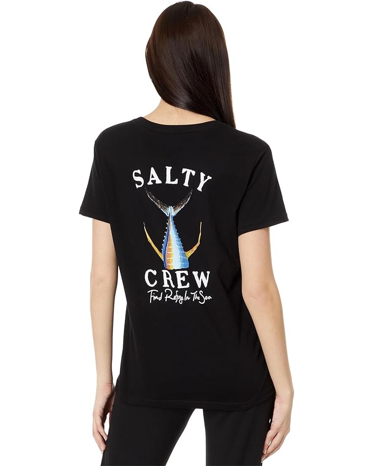 

Футболка Salty Crew Tailed Boyfriend, черный