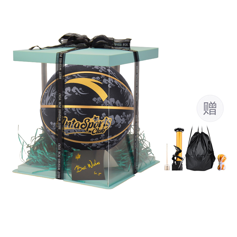 

ANTA Коллекция "счастливые облака" резиновый баскетбольный мяч black gold размер 7/размер 5 тренировочный соревновательный унисекс