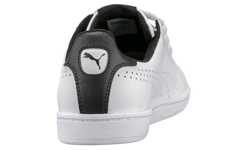 Кеды PUMA Smash Velcro 'White Black', белый — фото 4