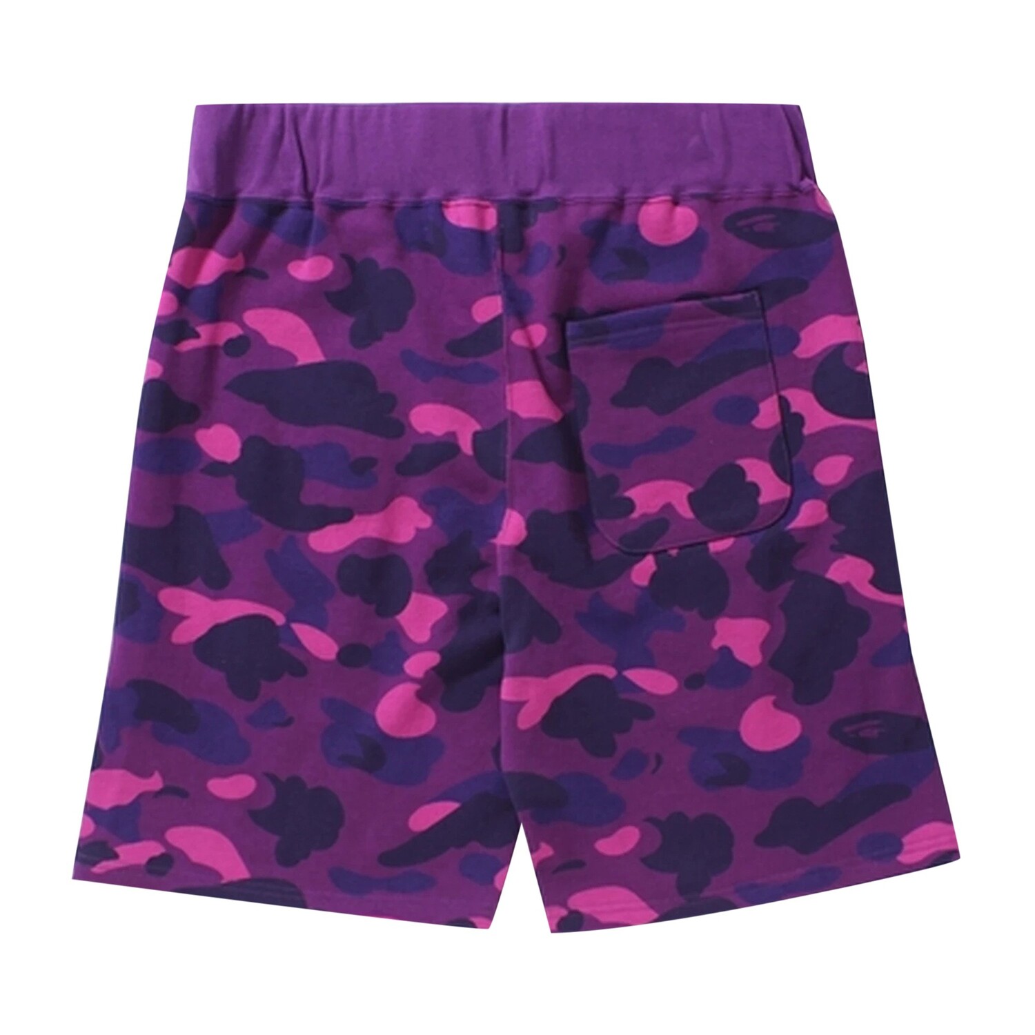 Спортивные шорты BAPE Color Camo Shark, фиолетовые — фото 2