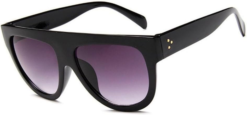 

Женские солнцезащитные очки с плоской верхней частью, большие женские солнцезащитные очки в винтажном стиле, женские солнцезащитные очки «кошачий глаз» с защитой от УФ-излучения UV400 JWMSXYQR, No.1