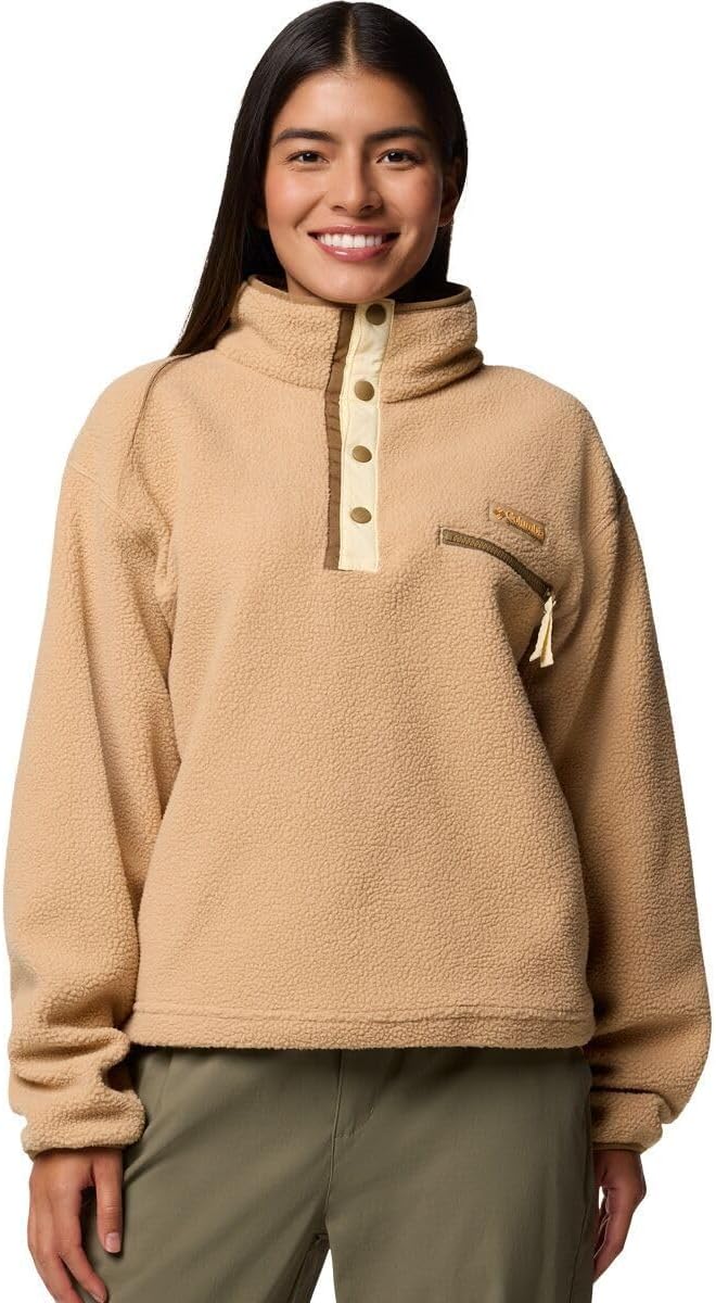 

Columbia женская Helvetia II укороченная половинка на молнии флис, Canoe