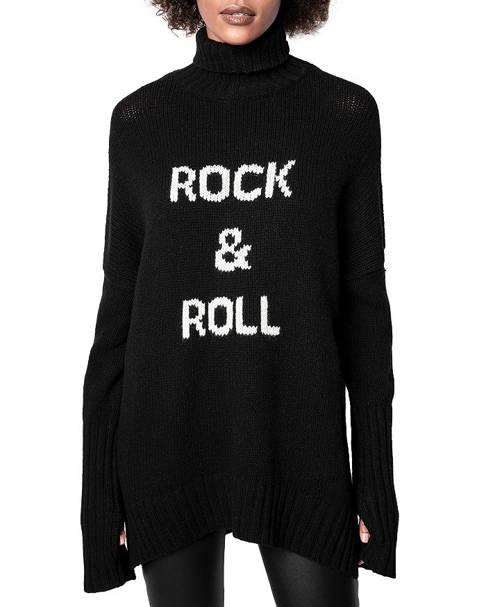 

Водолазка из шерсти мериноса Alma Zadig & Voltaire, черный
