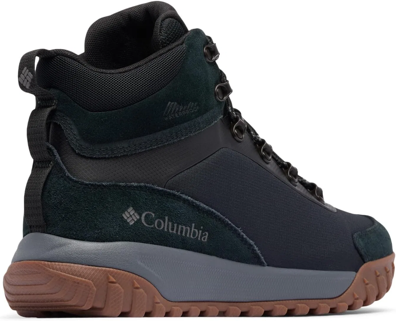 Водонепроницаемые зимние ботинки Columbia Burnsider для мужчин, Black City Grey — фото 3