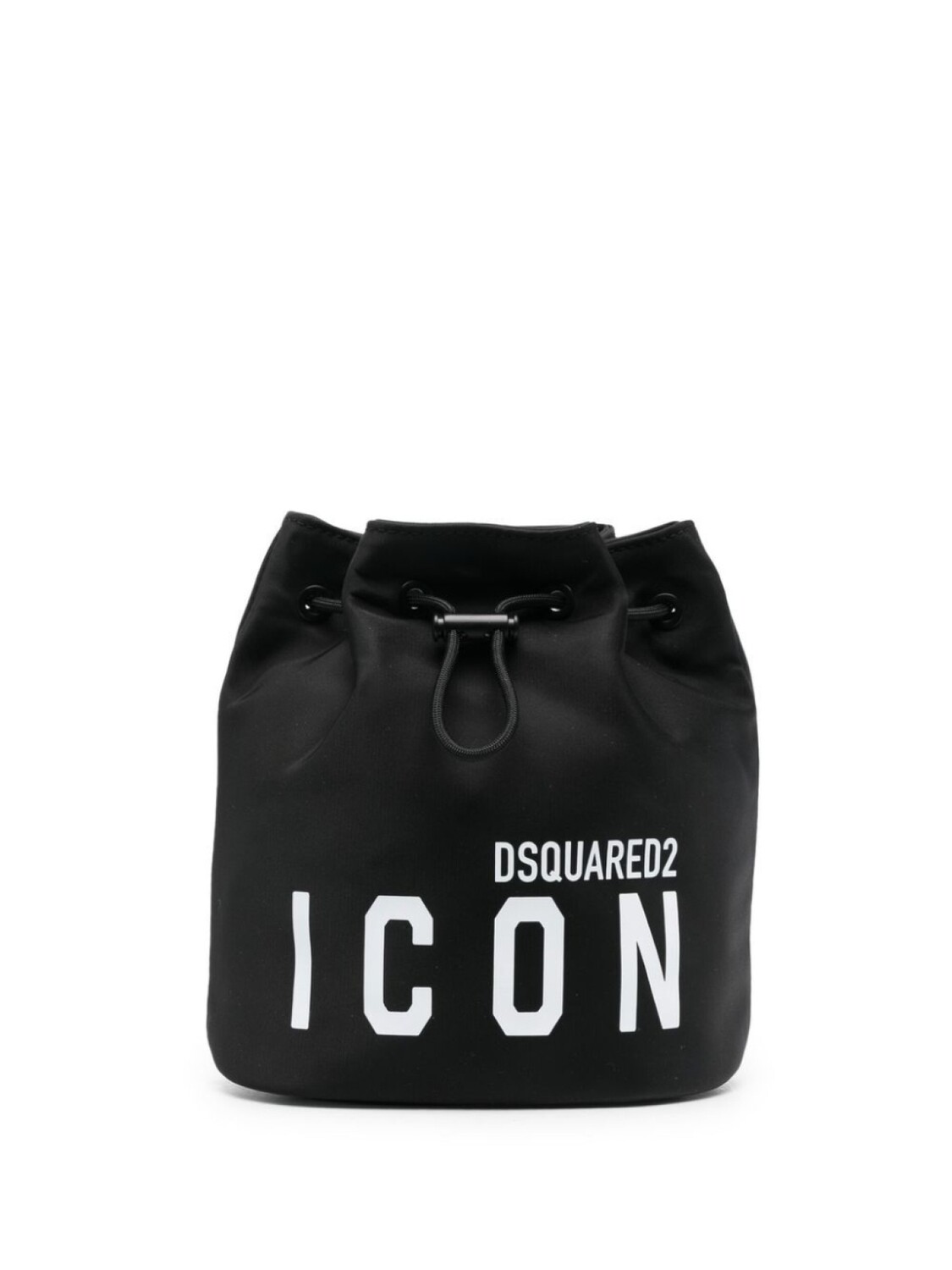 

Dsquared2 сумка-ведро с принтом Icon, черный