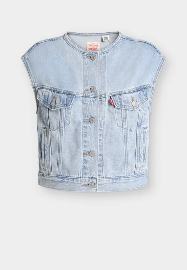 Укороченный жилет без воротника в стиле 90-х Levi'S, Of Course — фото 4
