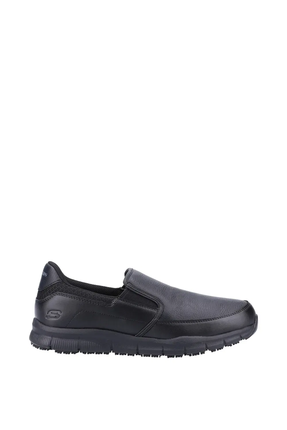 Мужские рабоче-повседневные кроссовки Skechers, черный — фото 4