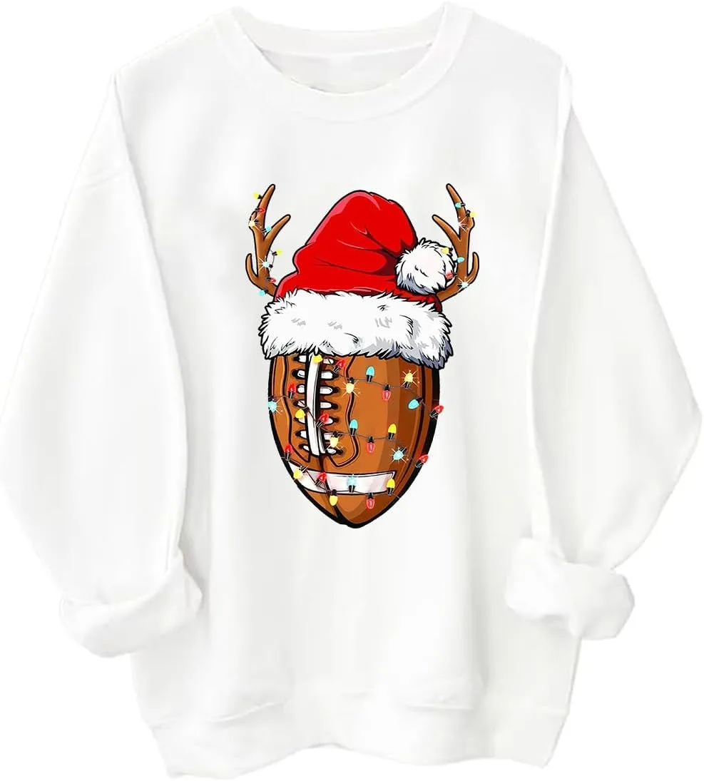 

Свитшот с капюшоном Santa Hat Football Exosea