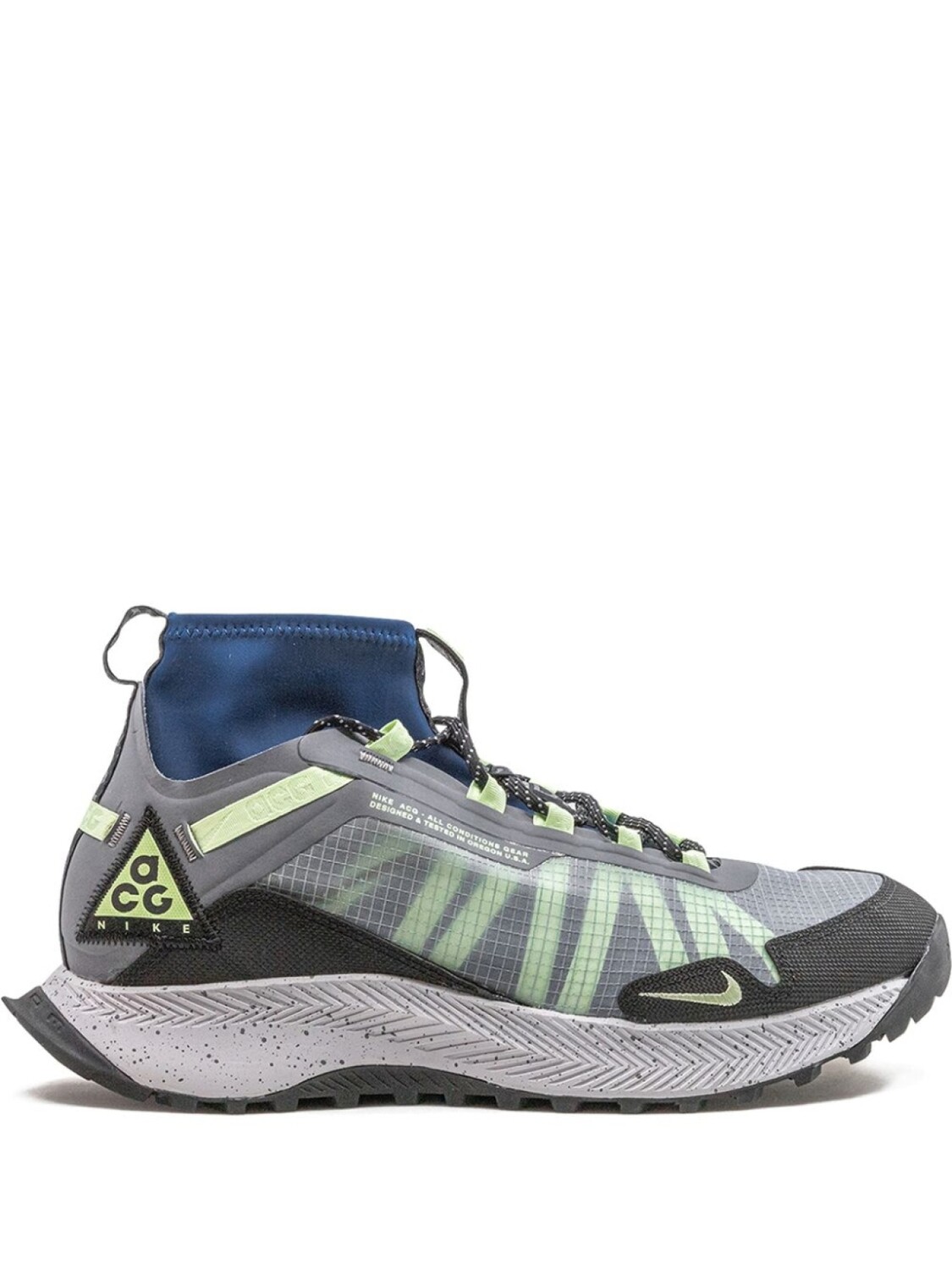 

Nike высокие кроссовки ACG Zoom Terra Zaherra, серый
