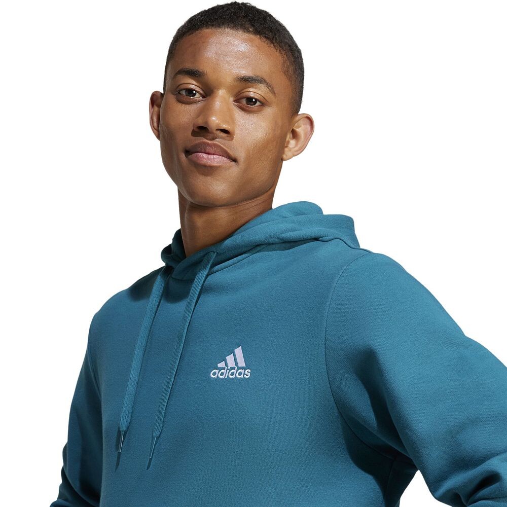 Мужская флисовая толстовка adidas Feel Cosy Pullover Adidas, цвет Alumina — фото 4