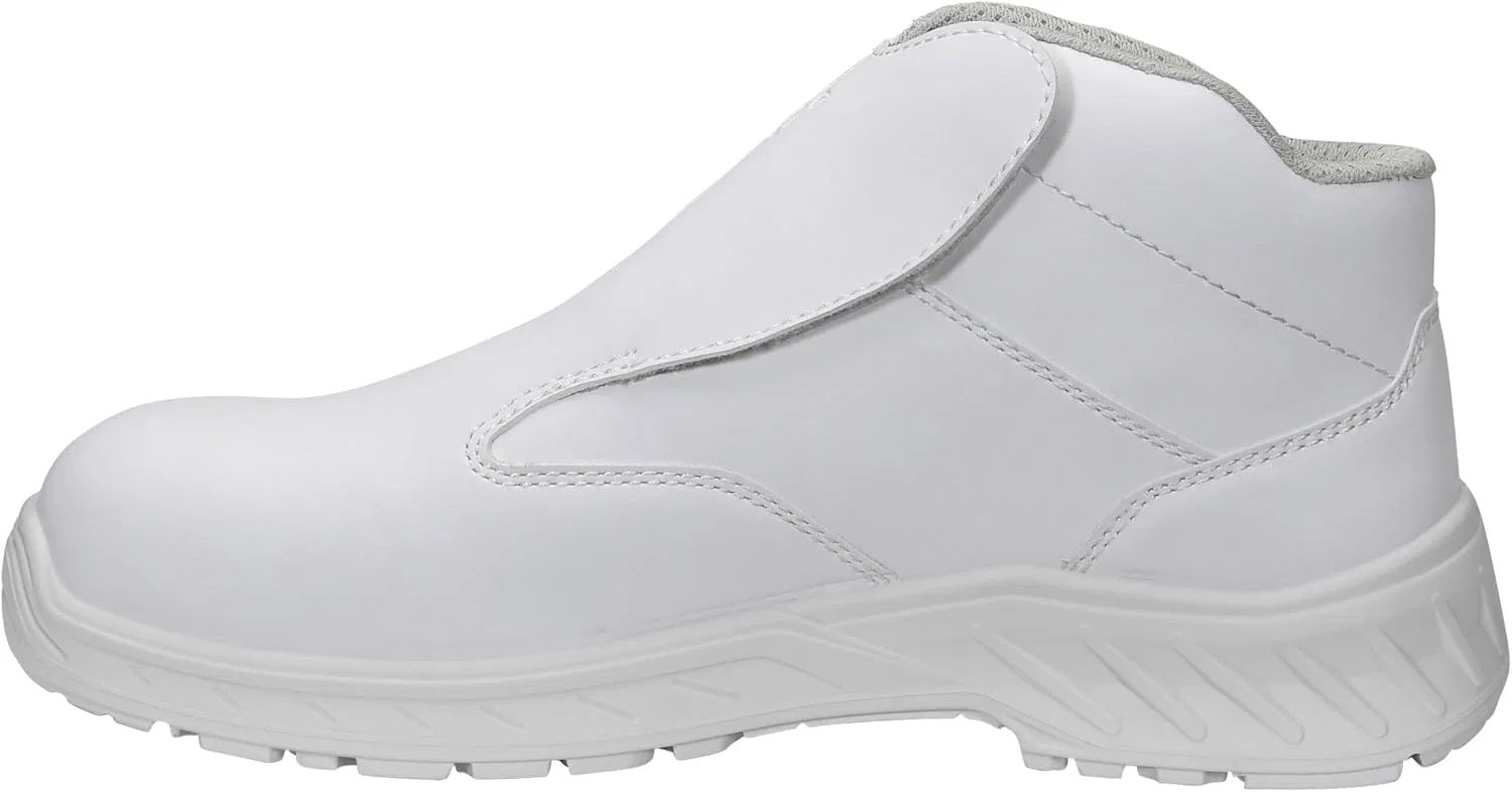 Защитная обувь ELTEN Jori jo_Clean Slipper White Mid ESD S3S, женская и мужская, текстиль, композитный защитный носок (легче стального), легкая, классическая — фото 4