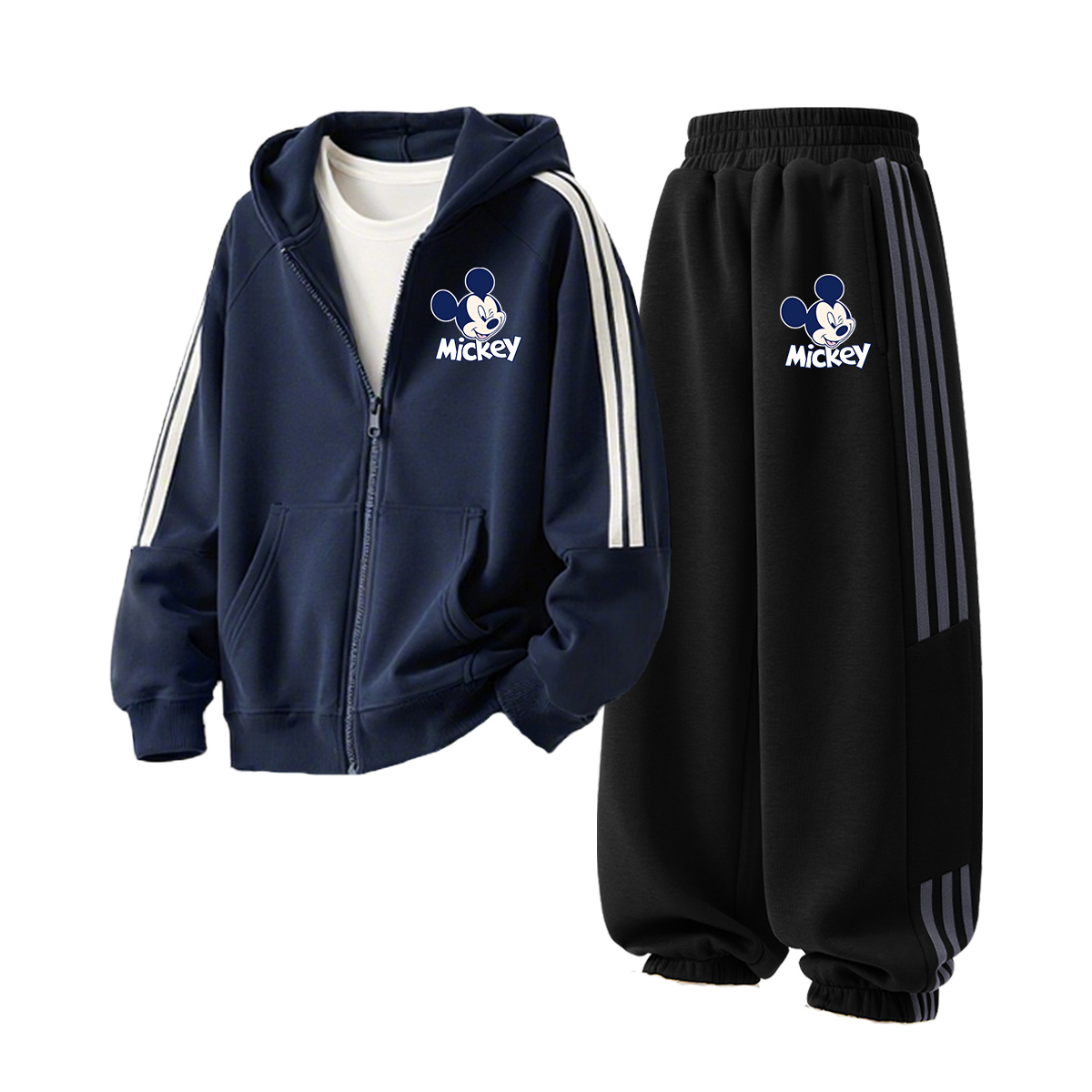 

Детская повседневная спортивная одежда Disney, черный