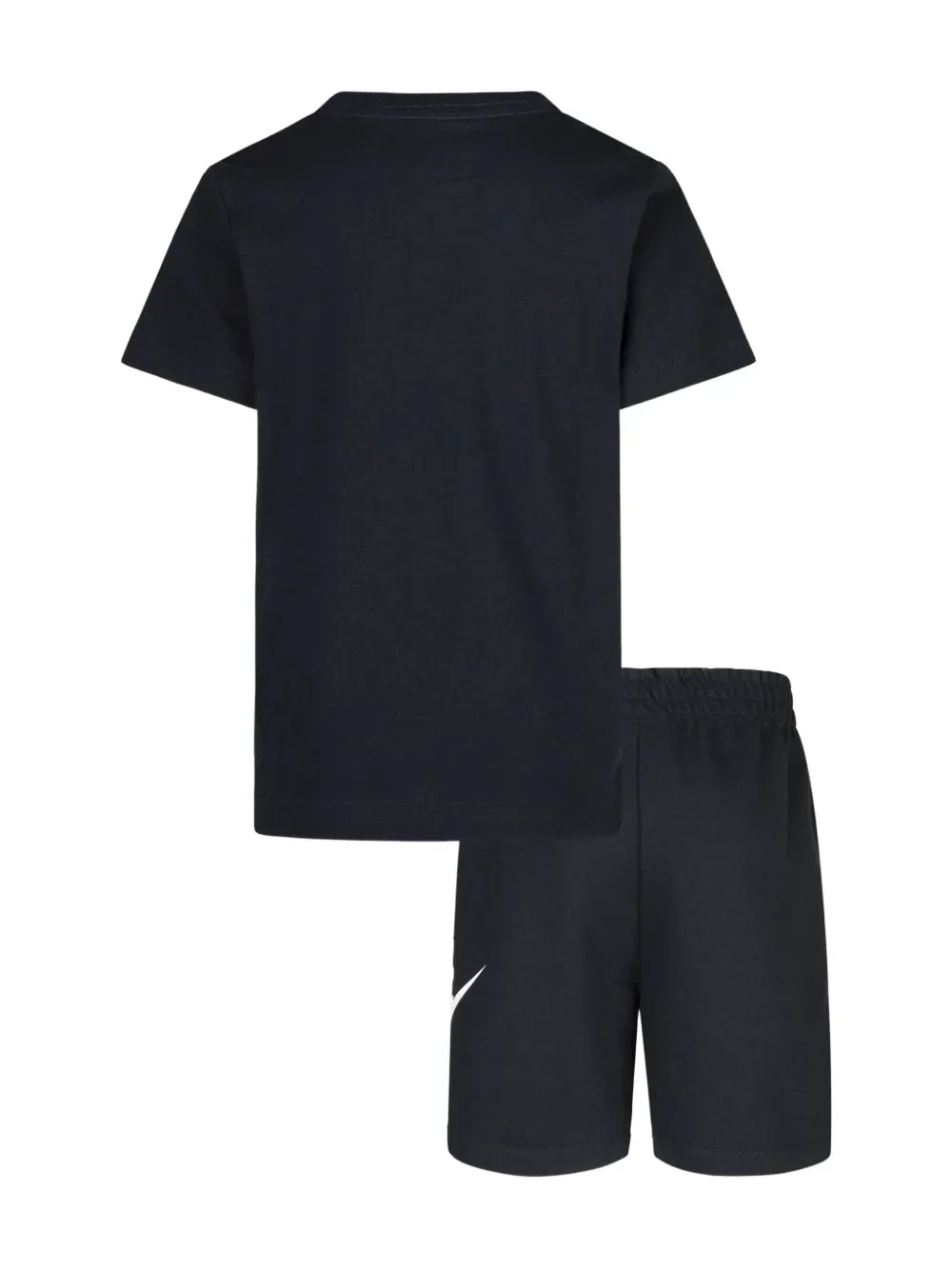 Комплект из футболки и шортов с логотипом Nike Kids, черный — фото 2