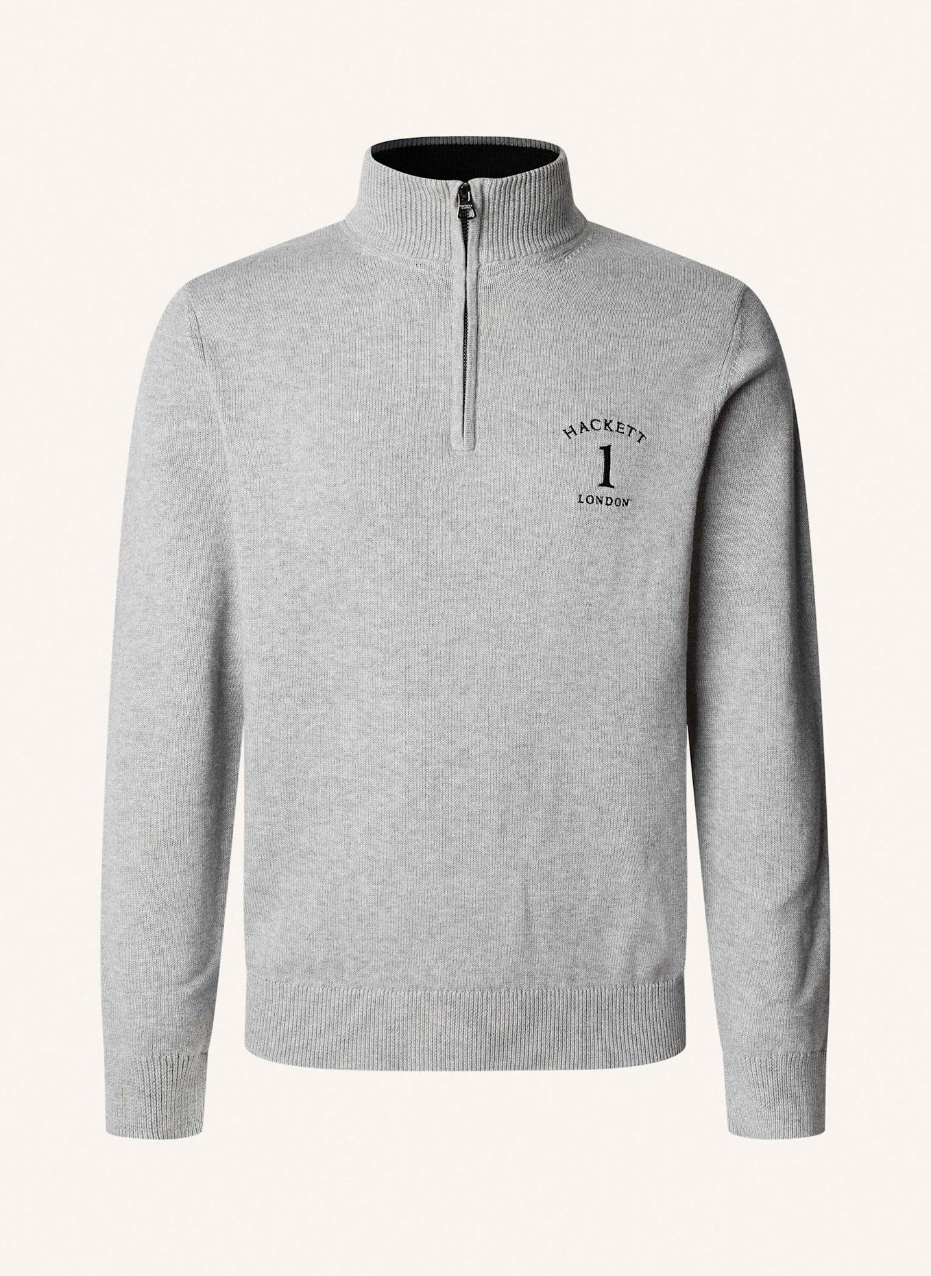 

Пуловер Heritage №1 hzip Hackett London, серый