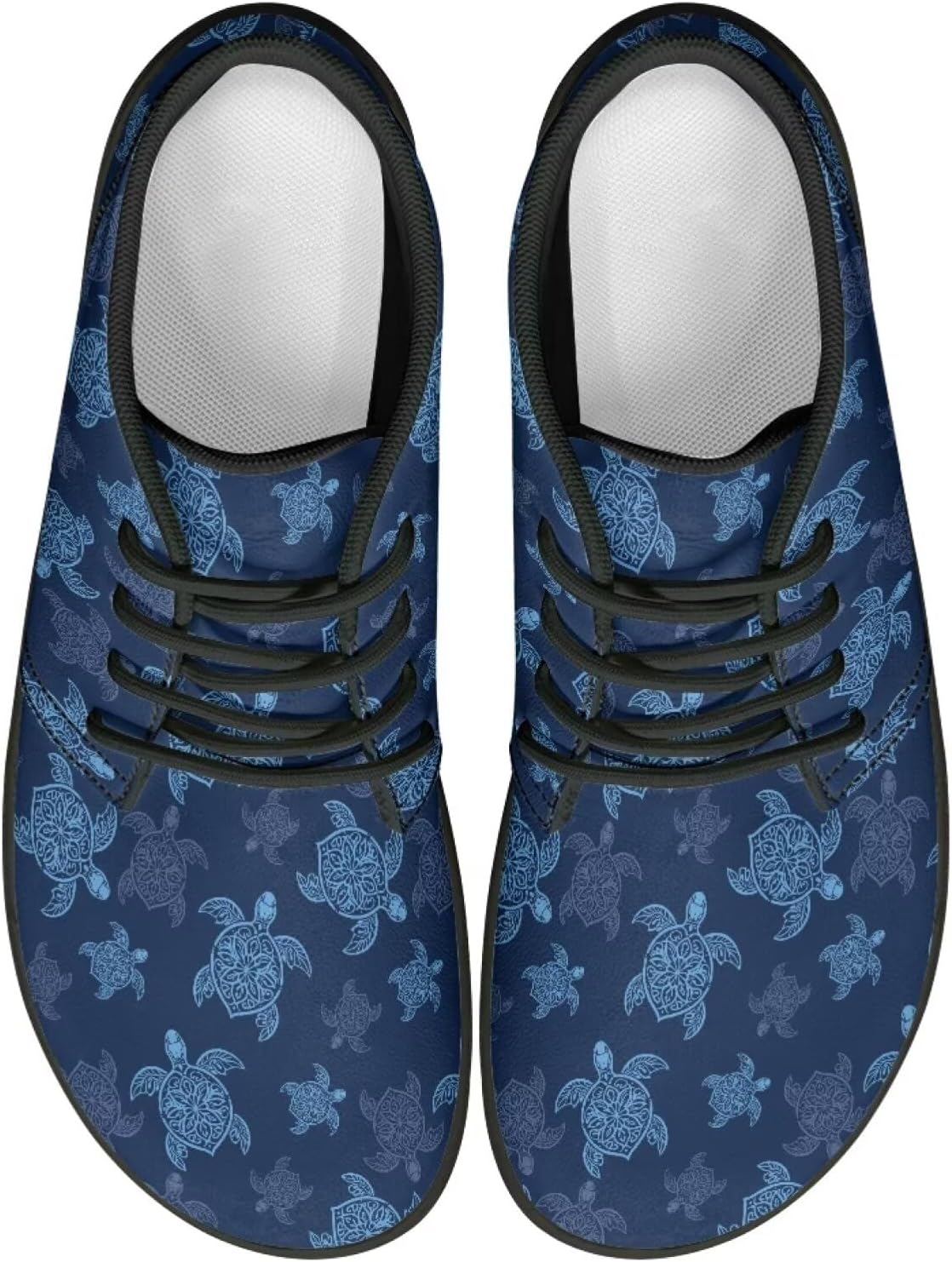 

Мужские кожаные лоферы на шнуровке с широким носком, модель «Такса Форхринс» в леопардовом принте, легкие и удобные, размер US 6-14 Forchrinse, синий