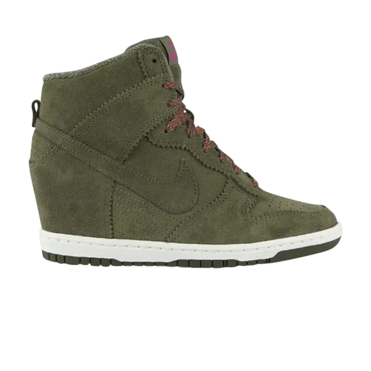 Кроссовки Nike Wmns Dunk Sky Hi, Medium Olive