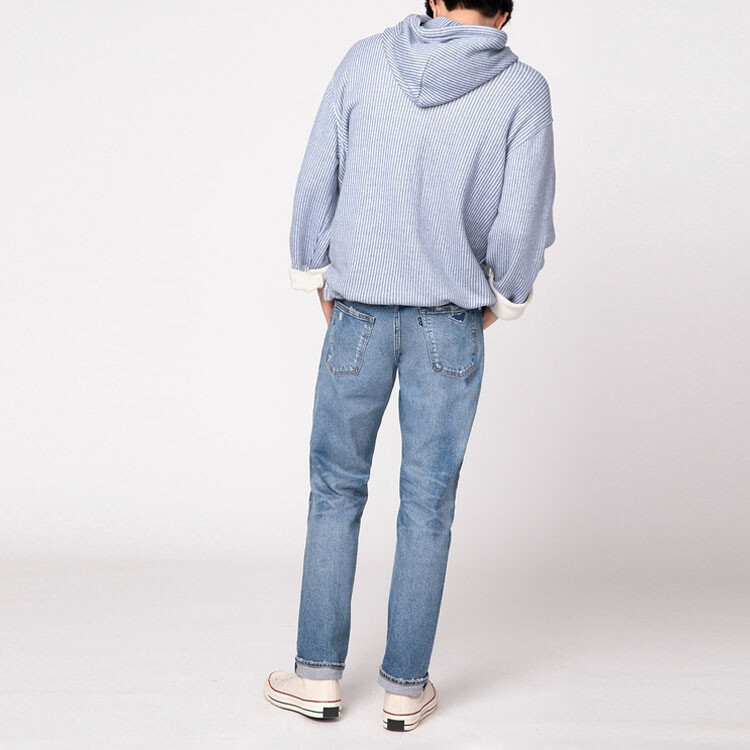 Джинсы унисекс светло-голубые Levi’S, светло-голубой — фото 4